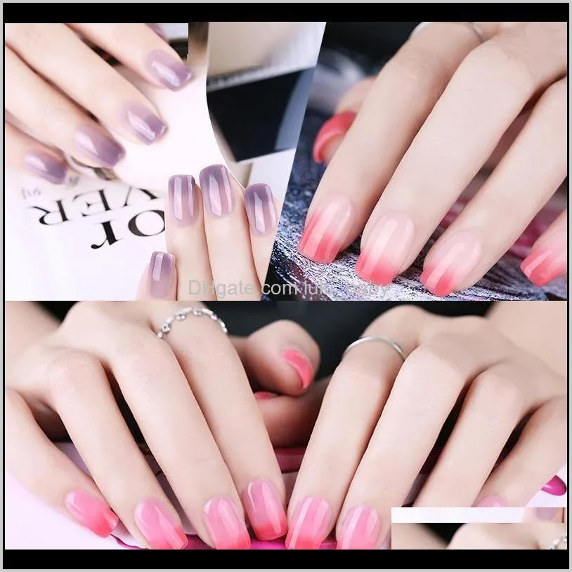 rosalind nail gel temperature change color uv varnish semi permanant nail polish hybrid nails art manicure 30 colors