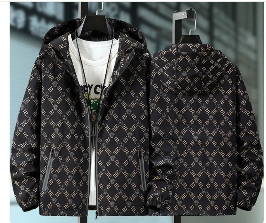 Printemps transfrontalier nouvelle fermeture clair r fl chissante veste pour hommes veste d contract e jeunes hommes v tements grande taille veste