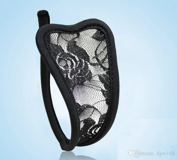 Womens Crochet Floral Lace Tanga Panties, Sexy Invisible C String