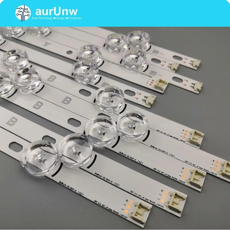 الخرز الخفيف 10pcs مجموعة LED Strip استبدال LG TV 49LF5500 Innotek DRT 3.0 49 بوصة A B TYPE 6916L 1944A 1945A 6916L-1788A 1789A