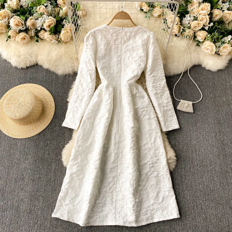 navy blue dress for baby girl LaDivine CD0192W Flowy Long Bridal A Line Wedding Dress – The Dress Outlet main image 1