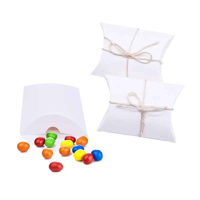 Paper Box 9 x 6cm Gift Wrap Candy Boxes for Wedding Birthday Party  Favors Wrapping Christmas Biscuits Packaging Bag
