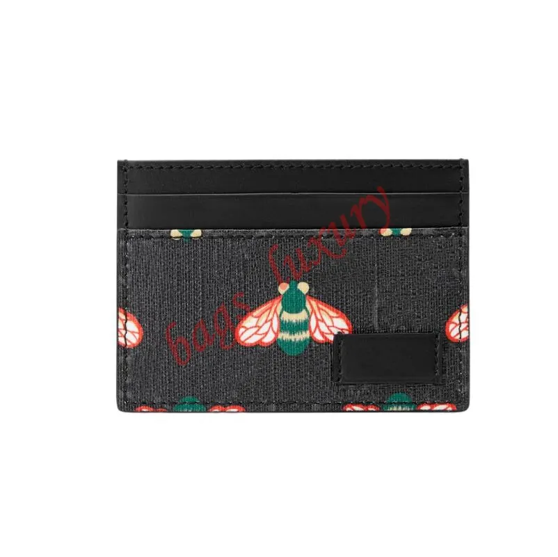 Porte-cartes pour femmes Designer Style Mini cartes d'identité de crédit d'affaires sacs porte-monnaie mode étui à cartes en cuir véritable avec boîte
