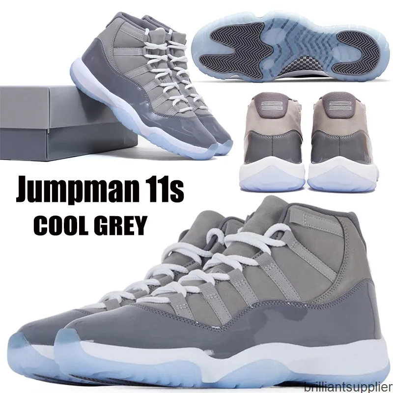11 11s Jumpman Shoes de baloncesto Cool Grey High High Sneakers Hombre Para Mujer Designer Trainers New Fashion Shoe Boots
