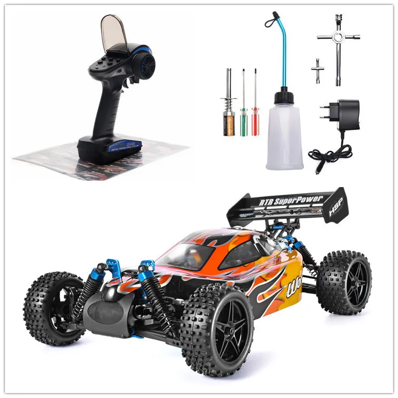 HSP RC Auto Im Maßstab 1:10, Allradantrieb, Zwei Geschwindigkeiten, Off  Road Buggy, Nitro Gasantrieb, Fernbedienung, 94106, Warhead, High Hobby  Spielzeug, 220315 Von 339,58 €