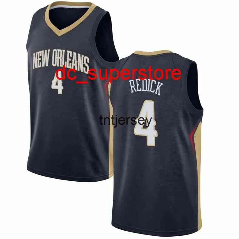 Maillot Swingman personnalisé JJ Redick # 4 pour hommes cousu hommes femmes jeunesse XS-6XL maillots de basket-ball