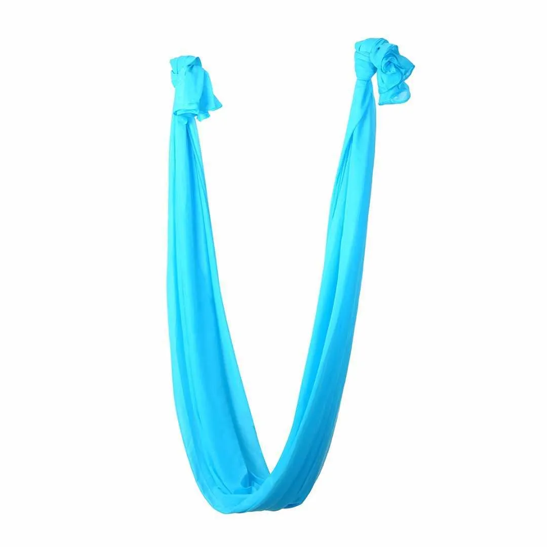 New Elastic Aerial Flying Anti-gravity Yoga Hammock Swing Belts For Yoga Training Body Building Fitness Equipment 2.8m *1m