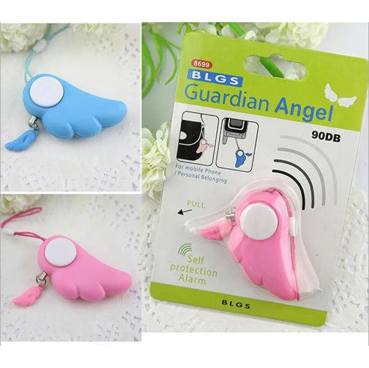 Angel Wings Womens Self Defense Electronic Morning Alarm Pendant For Mobile  Phones Factory Key Anti Device From Yafeng668, $1,294.47