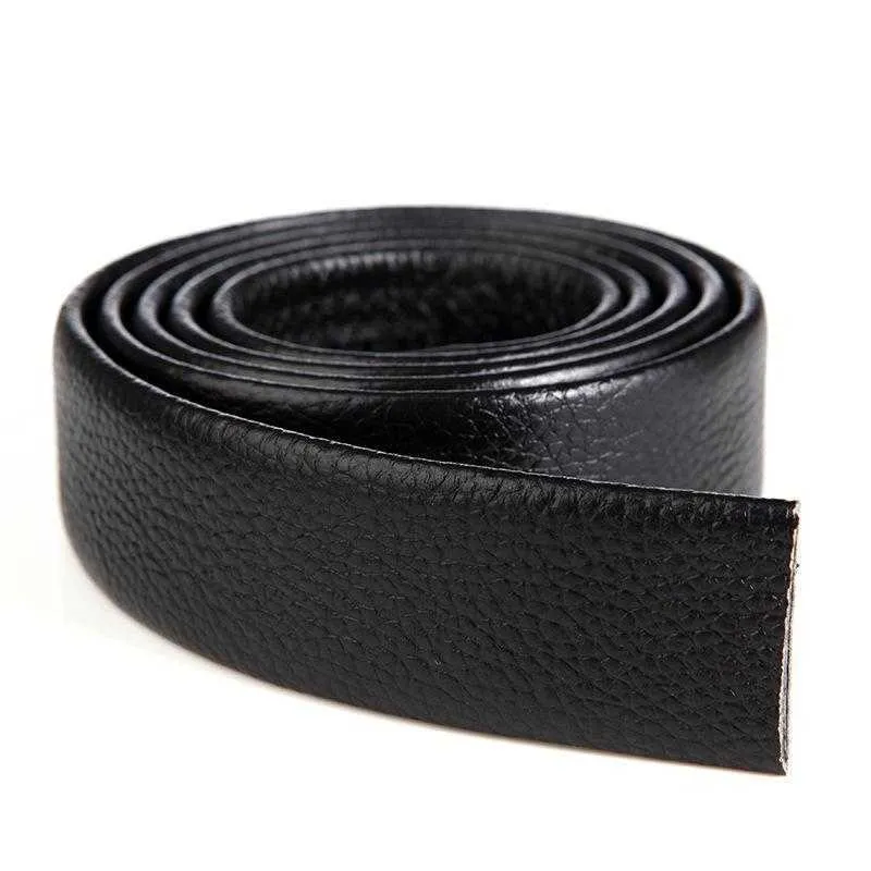 Belts Fashion Belt Men belt 100% Top cow leather Belt Automatic Buckle 3.5cm width Black Coffee casual male Belts 007