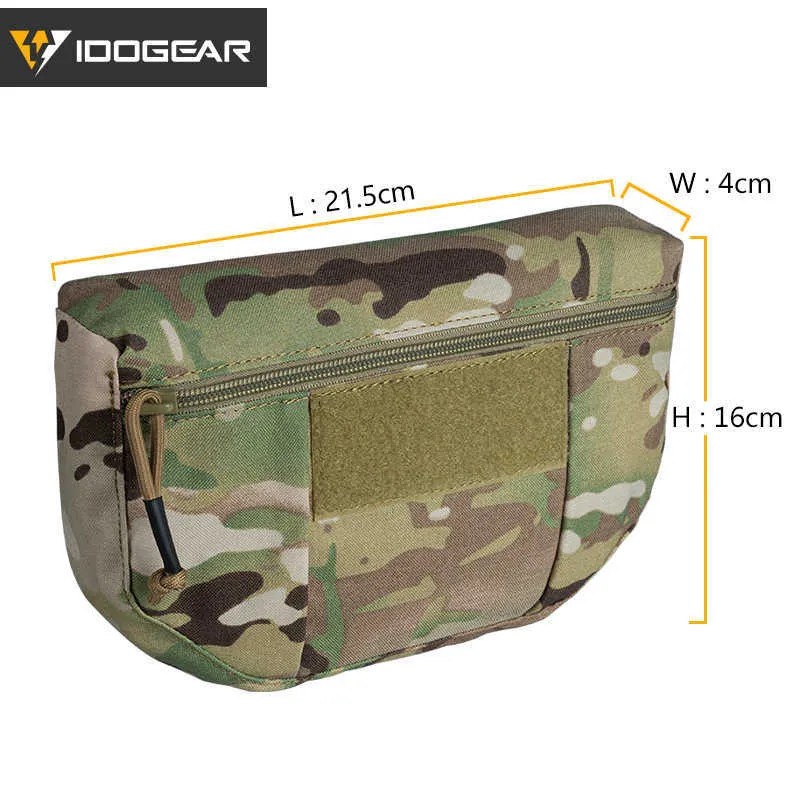 Portafoglio Tattico EDC In Nylon Impermeabile - Borsa Carte, Molle