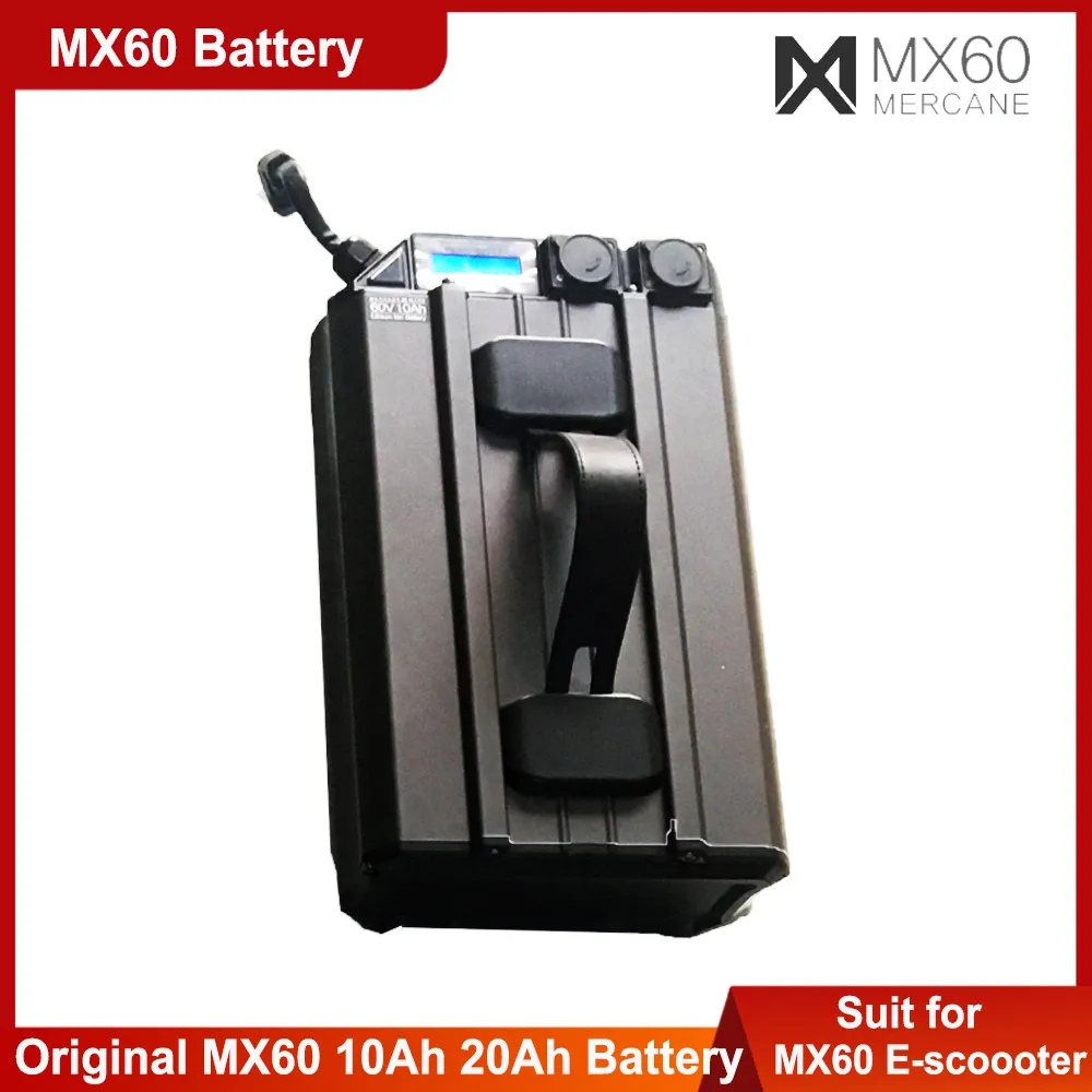 Orijinal Mercan MX60 10AH Pil 20Ah Batttry 2400 W Mercan MX60 Elektrikli Scooter için