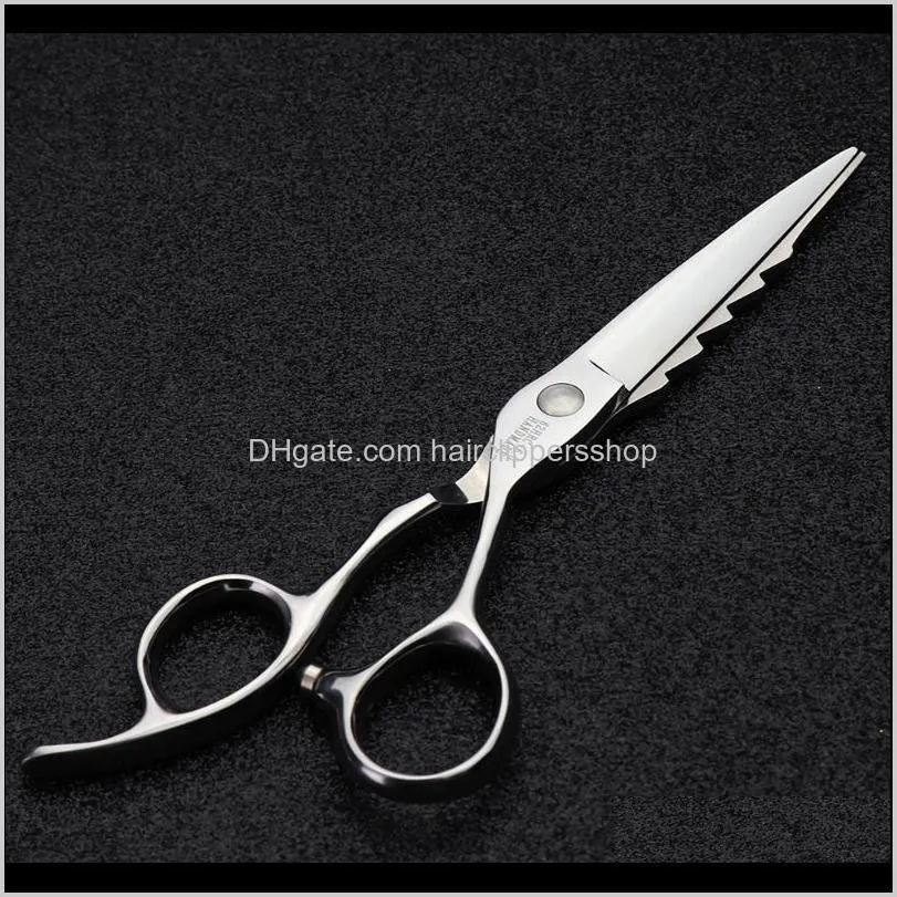 6.5&6 inch japan 440c high hardness professional hairdressing scissors hair shape cutting tool shipping