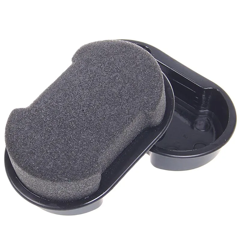 Clothing & Wardrobe Storage Portable Handheld Shoes Brush Double-Sided Leather Wax Polishing Tool
