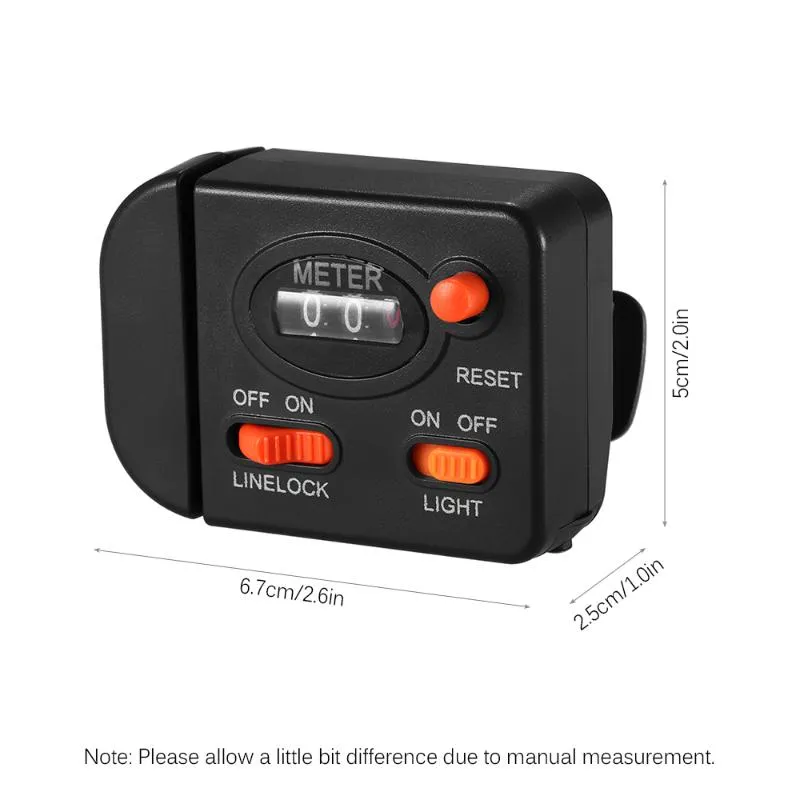 Digital Clip On Fishing Digital Tally Counter With 99.9Mraid Line Depth  Monitor And Display Function From Ejuhua, $14.62