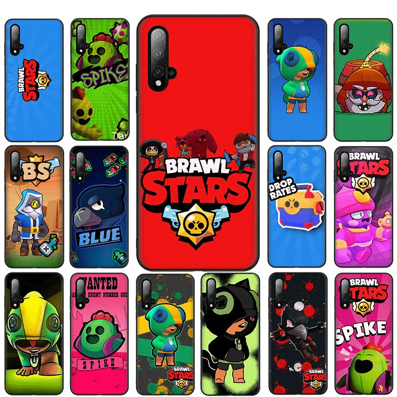 Sterren Silicone Phone Case TPU voor Huawei 6A 7A PRO 7C 7X 8LITE 8A 8X 8C 9 LITE 9X COVER