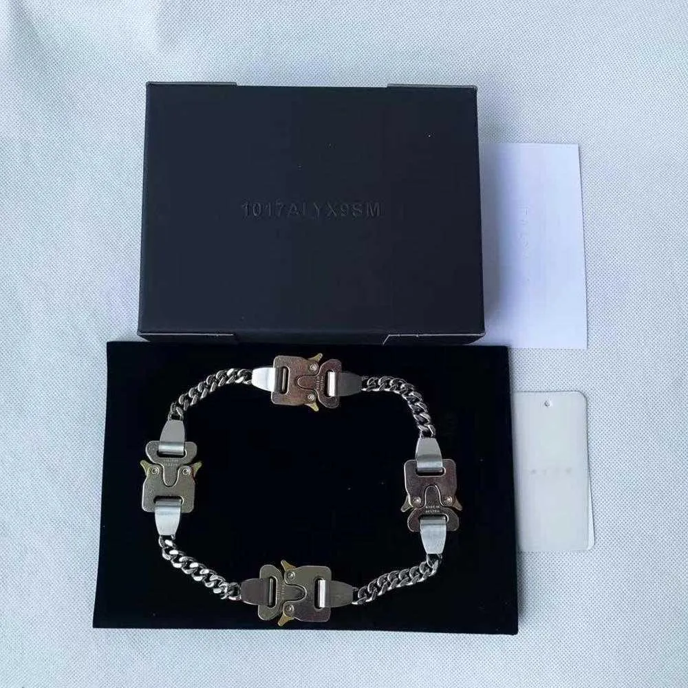 High Quality Alyx 9SM Chain Necklace Buckle Chain Necklaces
