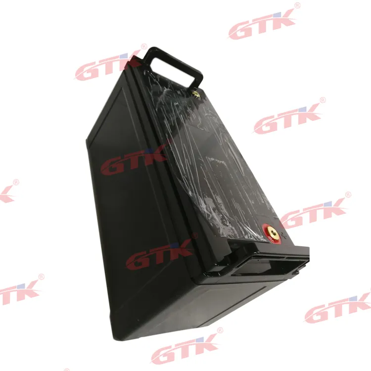 GTK 12.8 V Su Geçirmez LIFEPO4 PAKET 12 V 130AH Lityum Pil BMS Motoshome Boat Için MPPT Güneş Enerjisi Depolama Karavan + 10A Şarj