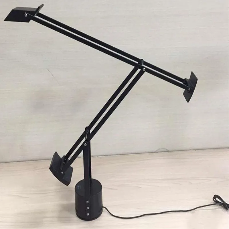 Bordslampor Italienska Tizio Lampa Archimedes Princip Design Lever för studierna Bedroom Bedside El Kreativ belysningsinredning