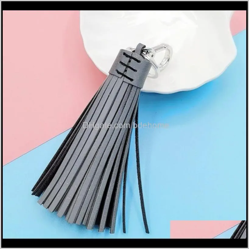 tassel vintage leather tassels fringe for purl macrame diy jewelry keychain cellphone straps pendant