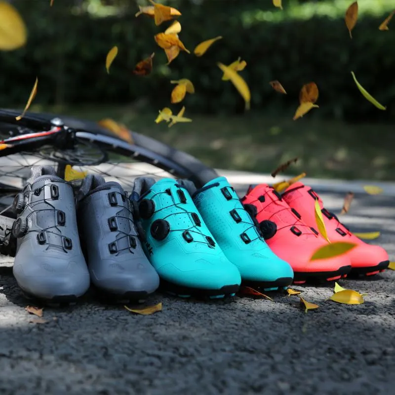 Santic Cycling Shoes MTB 운동화 방지 스키드 내마모성 직업 자체 잠금 야외 스포츠 자전거 MS19003 신발