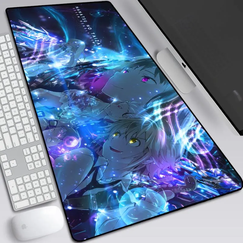 Muismatten Polssteunen De Zeven Hoofdzonden 3mm Anime Grote Pad Mat HD Print Computer Gamer Vergrendeling Rand mousepad Toetsenbord Mice254n