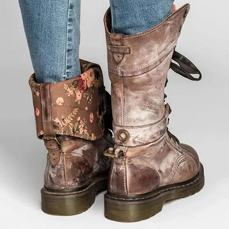 Boots with deals ribbon laces