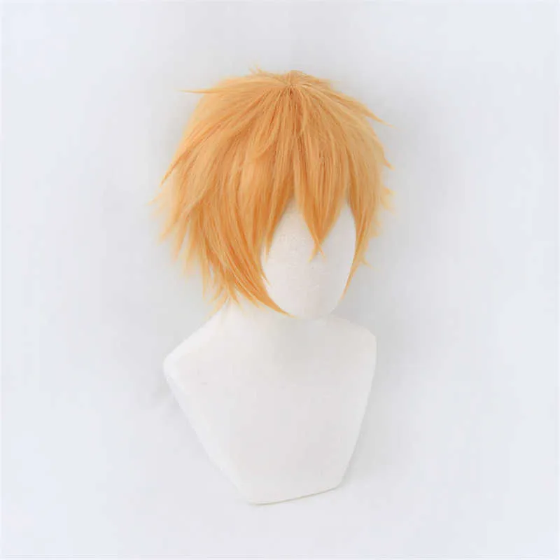 Chainsaw Man Cosplay - Denji Cosplay Wig Golden Short Hair