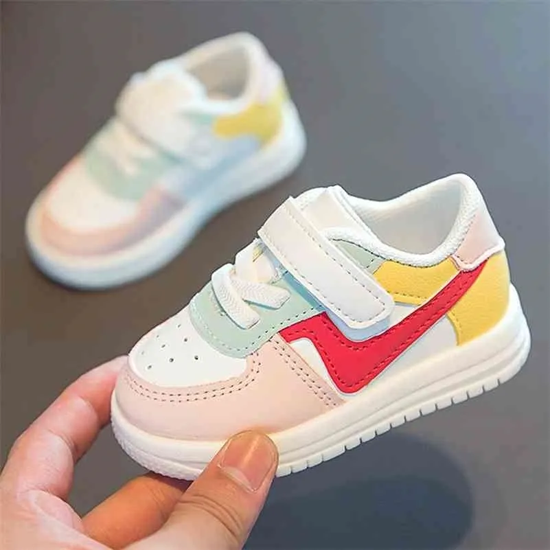 Bébé garçon chaussures pour 2 ans enfant en bas âge filles garçons chaussures enfants chaussures de sport pour enfants en cuir appartements enfants baskets infantile doux 210326