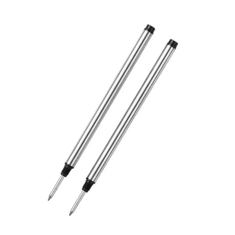 Оптовая продажа 114 мм резьбовые ручки пополнения замена металлической гелевой ручкой пополнение школьные офисные письменные принадлежности