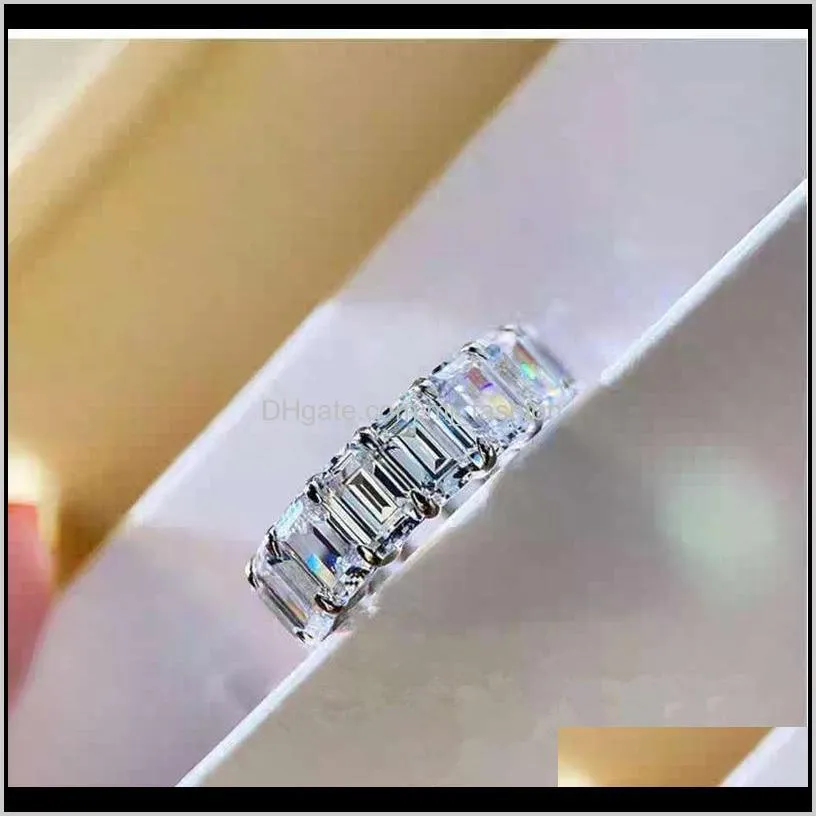 love ring blingbling inlaid diamond rings for women loving present simplicity trend fashion basic fund rings