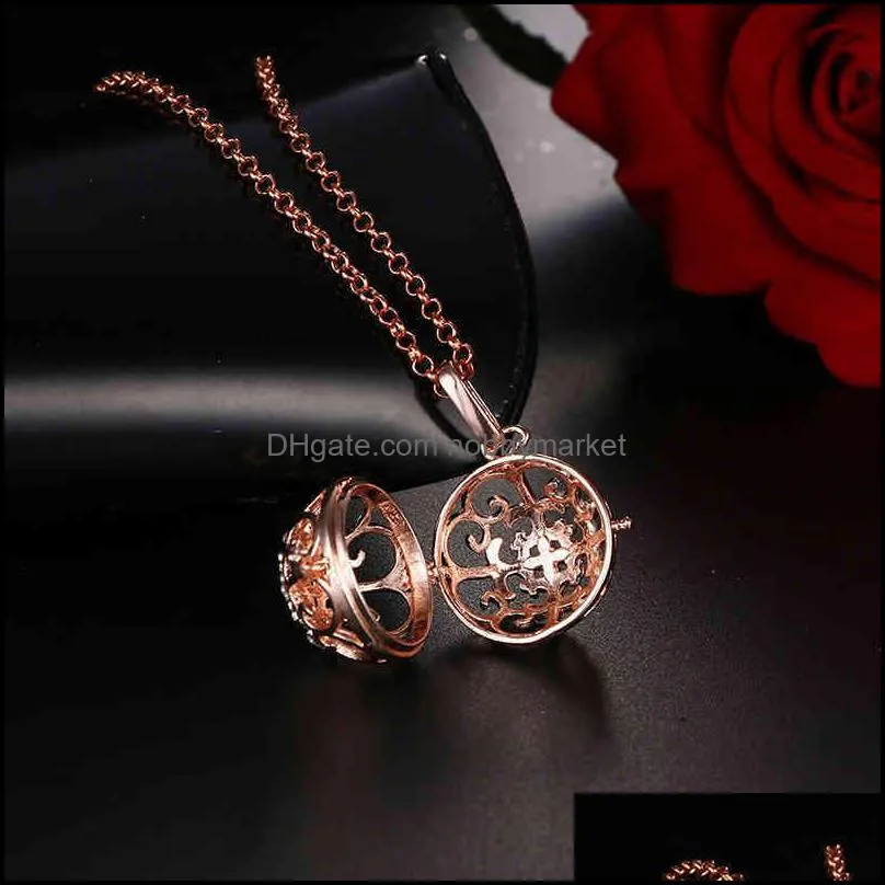 Factory Outlet Luxury Factory Outlet Brand Necklace Mexico Chime Music Angel Ball Caller Locket Vintage Pregnancy Aromatherapy Essential Oil Diffuser