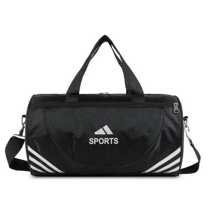 Borsa da yoga personalizzata palestra sport uomo e donna grande cilindro portatile da viaggio Q0705