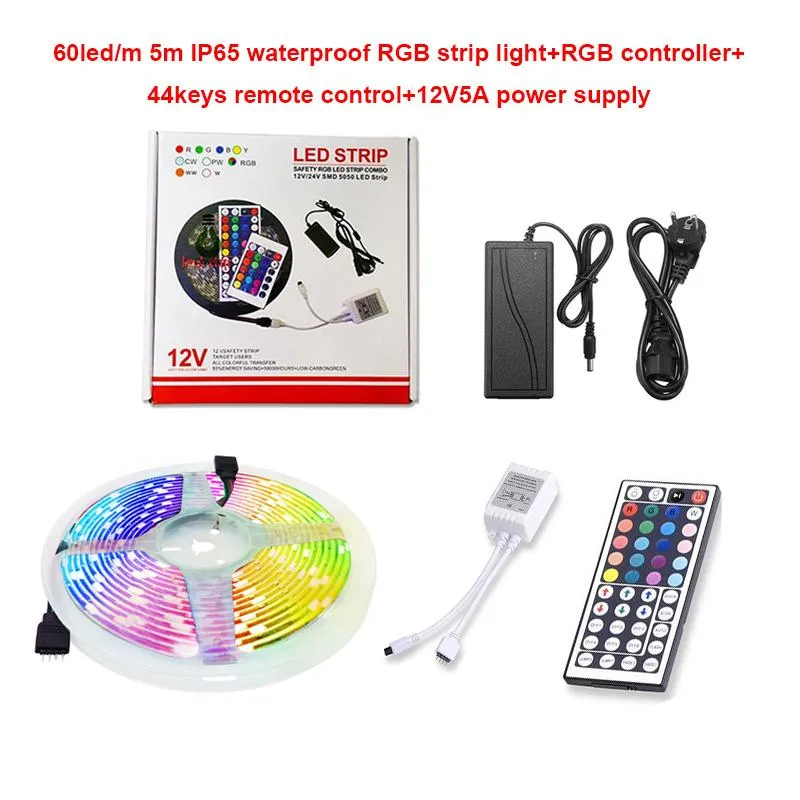RGB LED Strip, power supply, controller, controller, controller