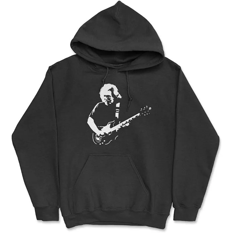 Moletons masculinos com capuz ZJ Deisgns Jerry Garcia Tribute TShirt Eyes Of The World Premium Hoodie