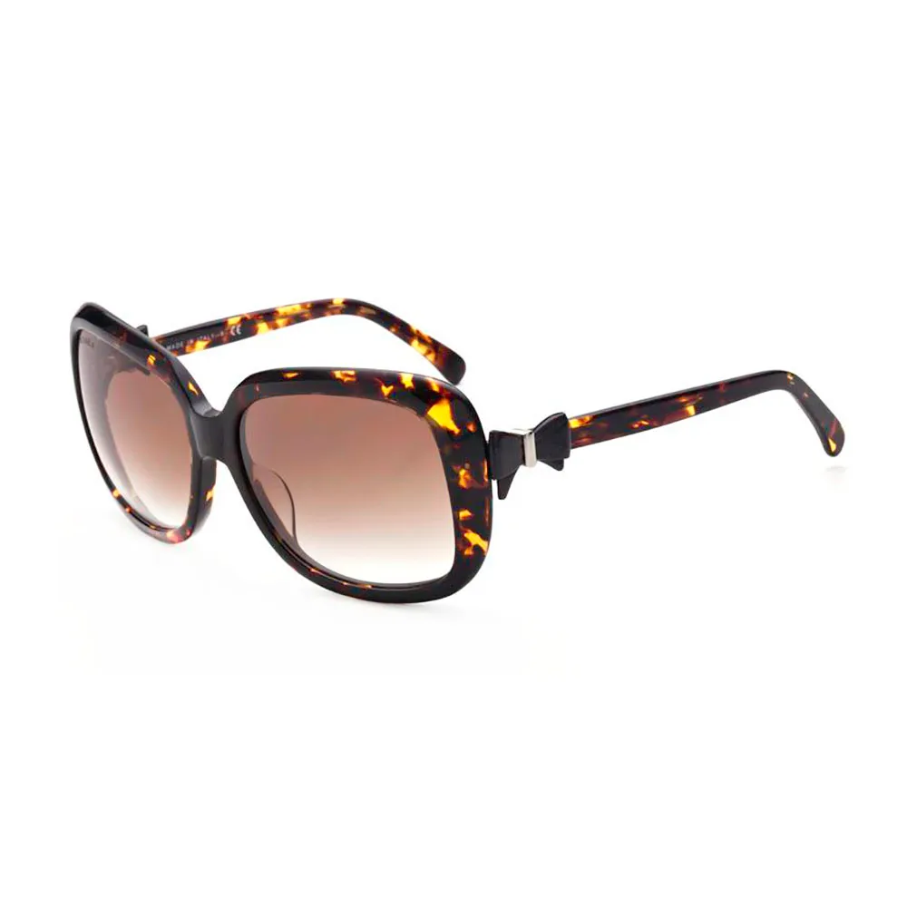 Luxury Retro Womens Sunglasses With Parisian Bow Design Large Square Plate Frame Resin Material UV 400 Protection In Hindi And Creative Designer Fashion Comes In Original Box Model 5171A From Bestsung...