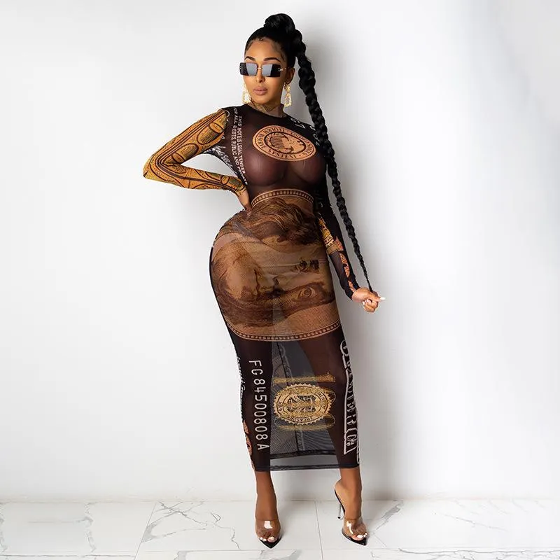 Black and gold deals mesh dress