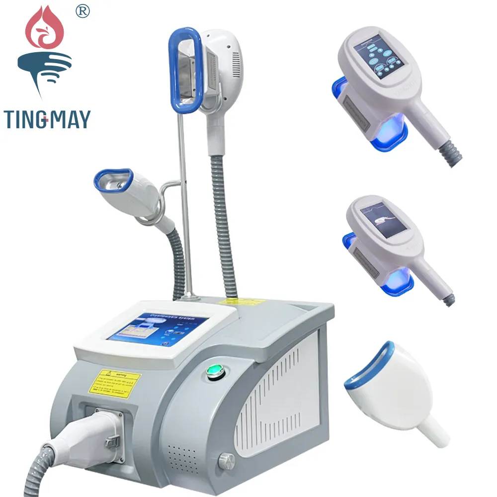 새로운 모델 고품질 cryolipolysis 지방 동결 기계 데스크탑 냉동 지방 용해 장비 냉동 체중 감소 단일 핸들 슬리밍 악기