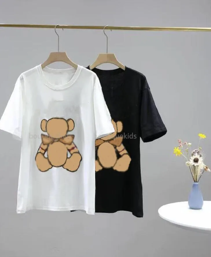 summer boys and girls t-shirt letter print short sleeve shirt kids clothes tops baby children tee