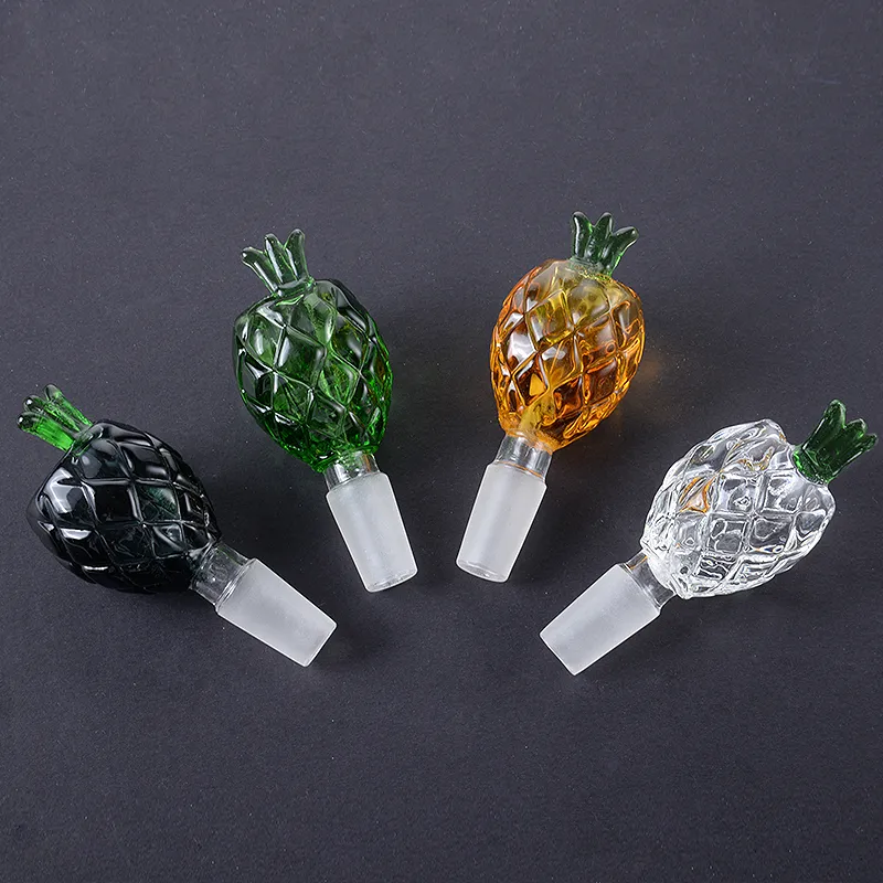 Colorful Heady Glass Bowl Smoking Accessories For Quartz Banger Caps Oil Dab Rig 14mm 18mm Male Tobacco Tool HSB007