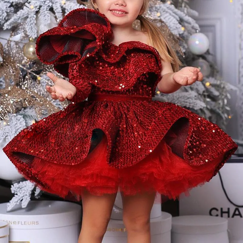 Little girl christmas pageant hot sale dresses