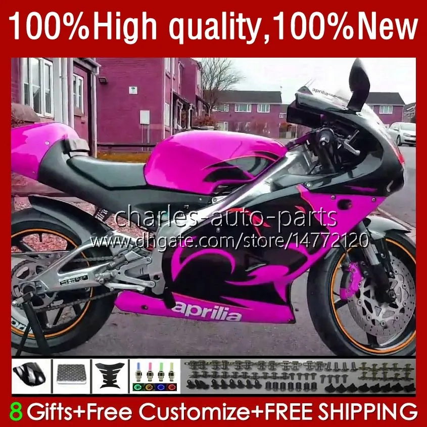 Pembe Siyah Motosiklet Gövdesi Aprilia RS-250 RSV 250 RS250 RR R RS250R 95 96 97 24NO.134 RSV-250 RSV250R RSV250 1995-1997 RSV250RR RS250RR 1995 1996 1997 PERSERING