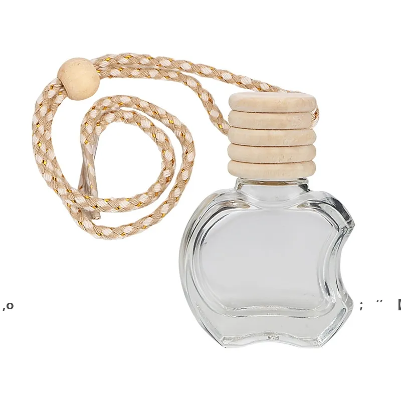 Butelka perfum samochodowych wiszące szklane butelki puste perfumy aromaterapia Refulowalny dyfuzor powietrza świeższe zapach wisiorek RRD12100