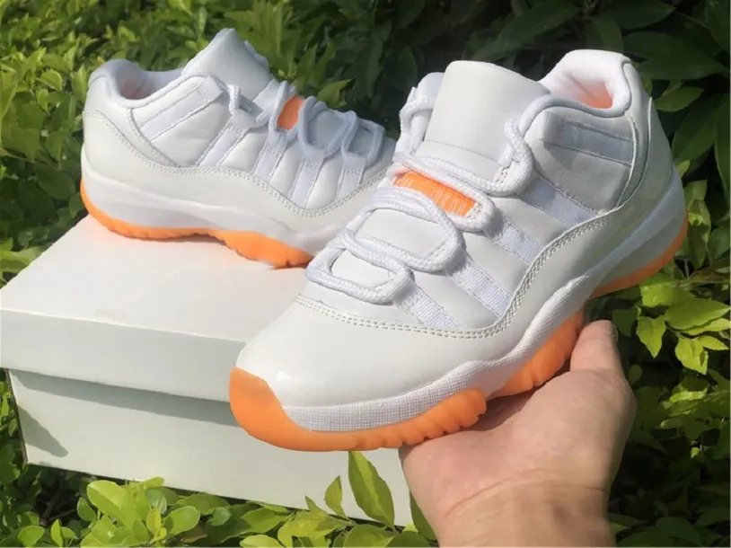 White on sale orange 11s