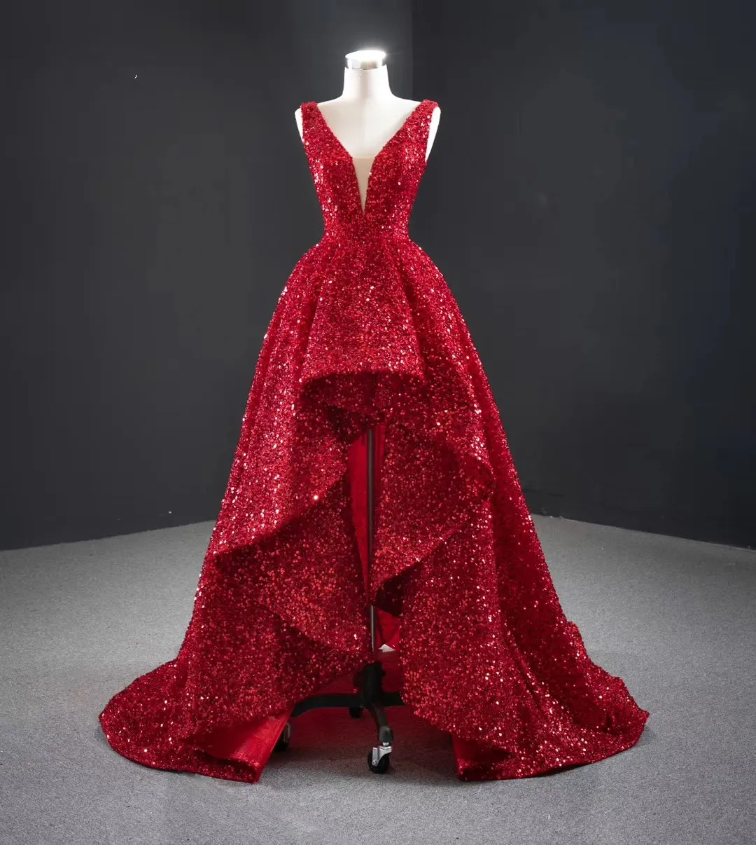 Vestidos de noite de formatura para mulheres vestidos elegantes vestidos de luxo de luxo lantejoulas esmeraldas bling vermelho robe de soirée femme