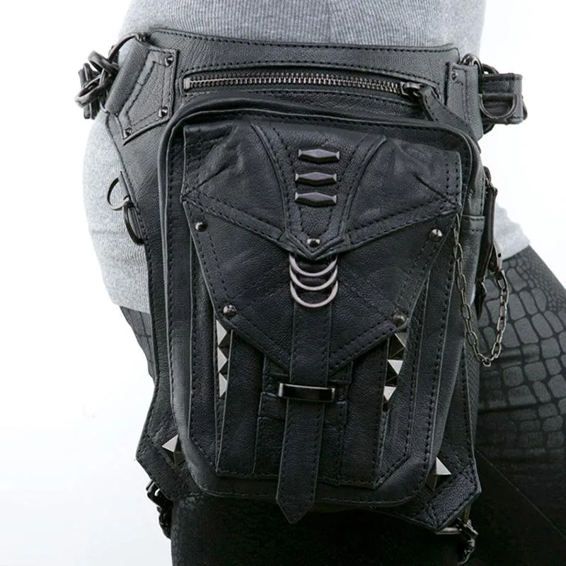 DHgate.com:Steampunk Thigh Belt Bag, Gothic Motorcycle Waist DHgate.com:Steampunk Thigh Belt Bag, Gothic Motorcycle Waist