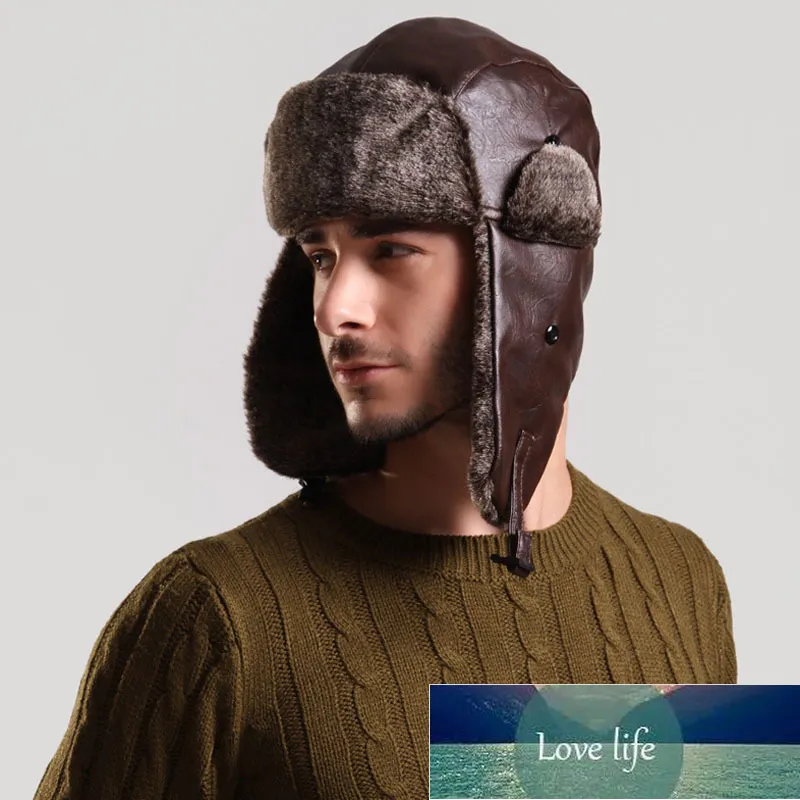 Cappello Bomber Con Paraorecchie Da Uomo Invernale In Ecopelle Pelliccia  Russa Paraorecchie Berretto Da Aviatore In Pile Berretto Da Uomo Prezzo Di  Fabbrica Design Esperto Qualità Ultimo Stile Da 8,2 €