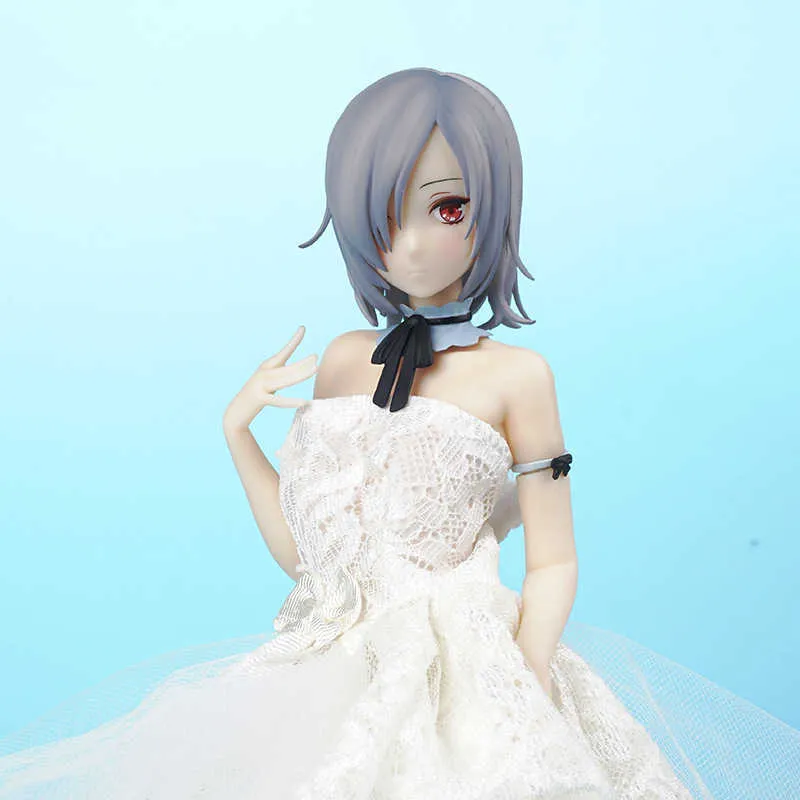 アニメフィギュアAkeiro Kaikitan Velvet White Wedding Dress 27cm PVCアクションフィギュア玩具モデルおもちゃセクシーガールコレクション人形ギフト