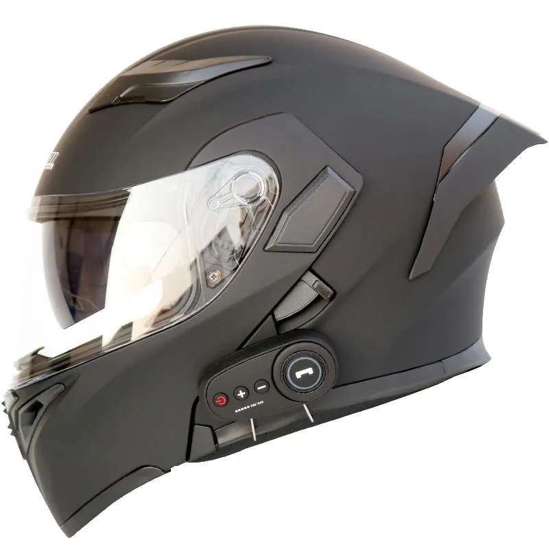 オートバイヘルメットヘルメットブルートゥース電気自動車1200 MAH電池寿命