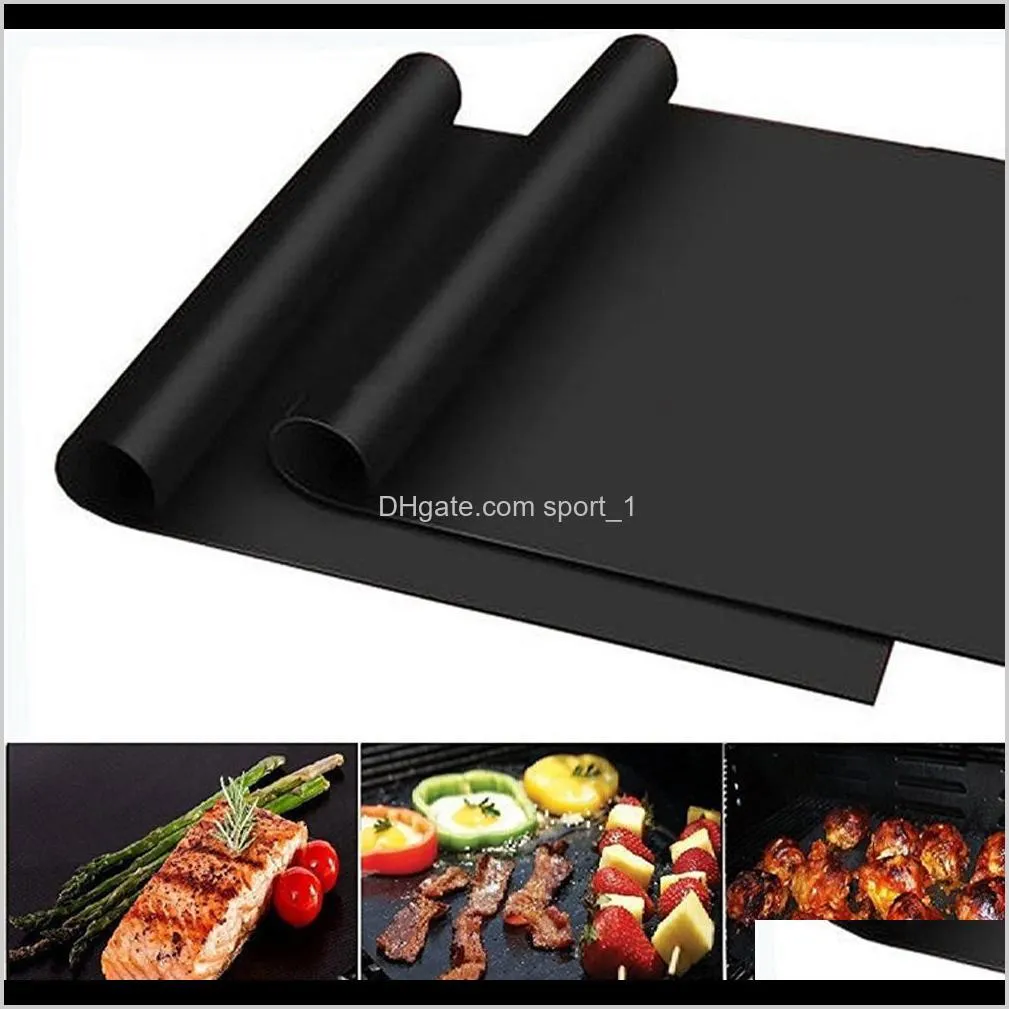 Grill Durable Nonstick Barbecue 4033Cm Sheets Microwave Oven Outdoor Tool O9D9H Tools Accessories Ar4Ks