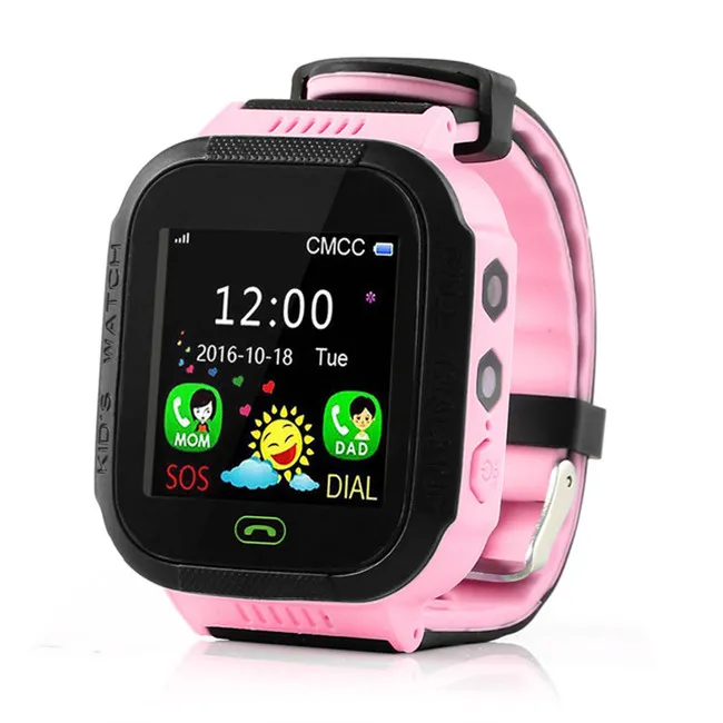 Y21S GPS Kids Smart Watch Anti-Lost Flashlight Baby Smart Wristwatch SOS Call Location Device Tracker Kid Säker Bracelet för iPhone Android